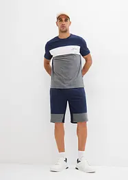 T-shirt e bermuda in felpa (set 2 pezzi), bonprix