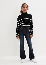 Jeans flared a vita media, bonprix