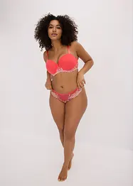 Reggiseno a balconcino con pizzo colorato, bonprix