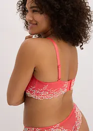 Reggiseno a balconcino con pizzo colorato, bonprix