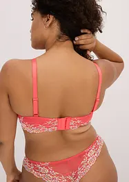 Reggiseno a balconcino con pizzo colorato, bonprix