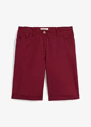 Bermuda in popeline di cotone con cinta comoda, bonprix