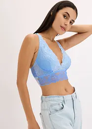 Reggiseno a bustier con pizzo delicato dai colori sfumati, bonprix