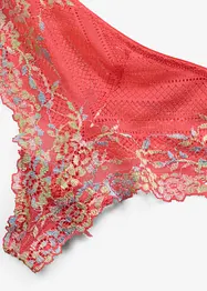 Perizoma con pizzo colorato, bonprix