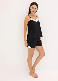 Pigiama estivo con spalline sottili, bonprix