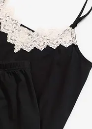 Pigiama estivo con spalline sottili, bonprix