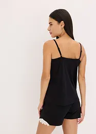 Pigiama estivo con spalline sottili, bonprix