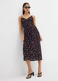 Abito lungo in mesh, bonprix