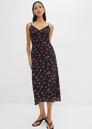 Abito lungo in mesh, bonprix