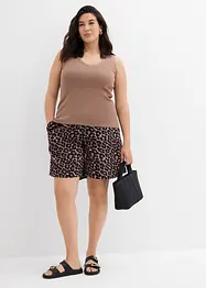Shorts larghi in mussola di cotone, bonprix