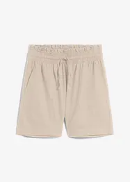 Shorts misto lino, bonprix