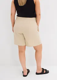 Shorts misto lino, bonprix