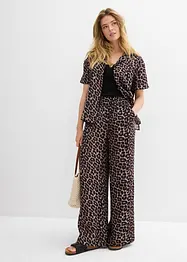 Pantaloni a palazzo in mussola, bonprix