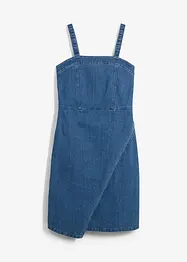 Abito di jeans con effetto a portafoglio, bonprix
