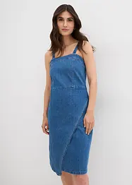 Abito di jeans con effetto a portafoglio, bonprix