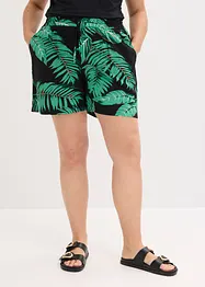 Shorts floreali in viscosa fluente, bonprix