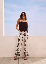 Pantaloni fantasia in viscosa fluente, bonprix