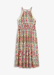 Abito midi con pizzo, bonprix