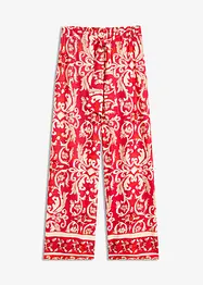 Pantaloni in jersey di misto viscosa morbido in fantasia, bonprix