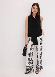 Top con fiocco al collo, bonprix