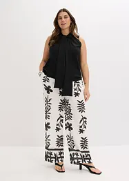 Top con fiocco al collo, bonprix