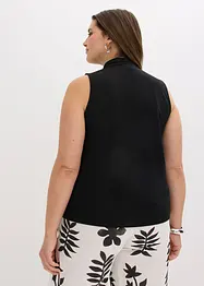 Top con fiocco al collo, bonprix