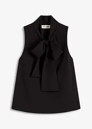 Top con fiocco al collo, bonprix