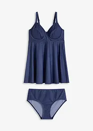 Tankini lungo (set 2 pezzi), bonprix