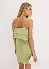 Abito di jersey plissettato, bonprix
