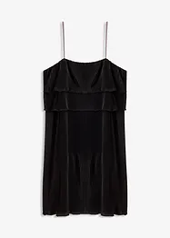 Abito di jersey plissettato, bonprix