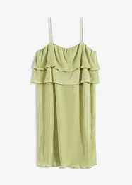 Abito di jersey plissettato, bonprix