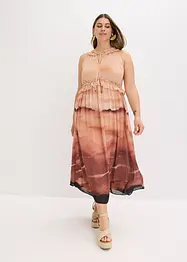 Abito in chiffon fantasia, bonprix