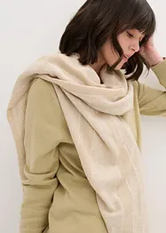 Sciarpa in misto lino, bonprix