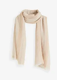 Sciarpa in misto lino, bonprix