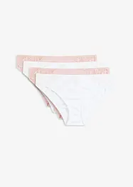 Slip con pizzo (pacco da 4), bonprix