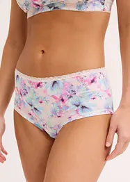 Culotte a vita alta con cotone biologico (pacco da 4), bonprix