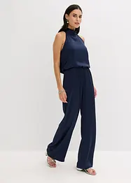 Tuta in satin operato, bonprix
