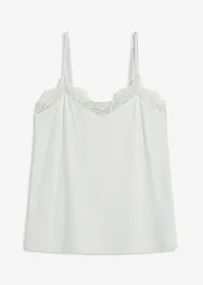 Top pigiama in misto viscosa morbido, bonprix