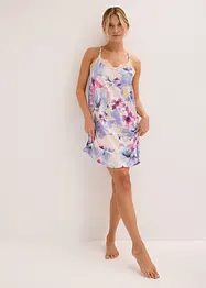 Camicia da notte corta in misto viscosa morbido, bonprix