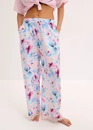 Pantaloni pigiama lunghi in satin lucido, bonprix