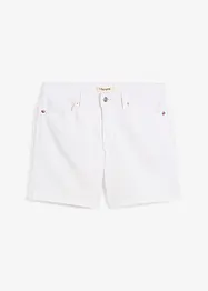 Bermuda in jeans, vita media, bonprix