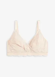 Reggiseno minimizer senza ferretto con pizzo delicato, bonprix