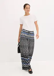 Pantaloni larghi in viscosa fluente, bonprix