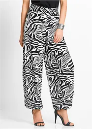Pantaloni a palazzo in viscosa fluente, bonprix