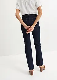 Jeans elasticizzati straight, vita media, bonprix