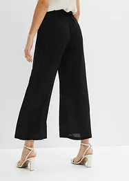 Pantaloni con elastico in vita in viscosa, bonprix