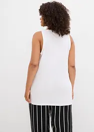Top lungo in misto cotone elasticizzato, bonprix