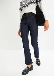 Jeans elasticizzati wide leg, vita alta, bonprix