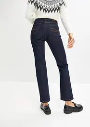 Jeans elasticizzati wide leg, vita alta, bonprix