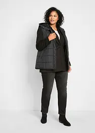 Jeans termici a gamba dritta con girovita comodo, vita media, bonprix